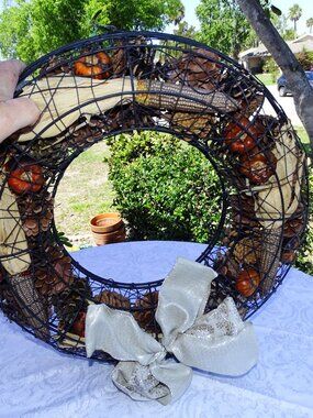 Fall Door Wreath 18"
